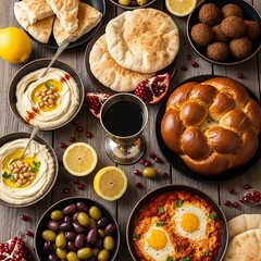 Middle Eastern Feast - A Culinary Celebration of Flavors and Traditions.