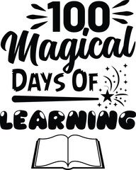 Scalable typography learning vector graphic design elements and icons for education