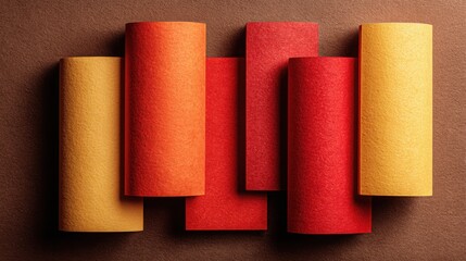 Group of several paper charts displayed in chat window for visual data representation and enhanced communication