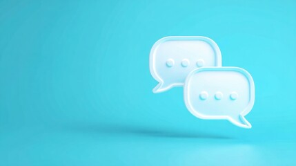 Chat poll offer icon concept representing engagement through poll results delivered to users in a digital interface