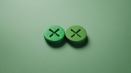 Green loyalty multiplier icon concept illustrating enhanced rewards and benefits for eco-conscious consumers and shoppers