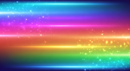 Colorful Abstract Background Rainbow Lights Gradient Effect Wallpaper