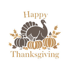 thanksgiving turkey vector