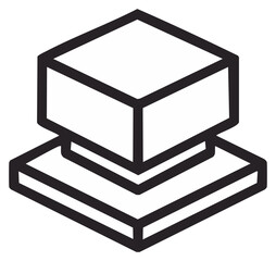 Geometric Block Design Icon