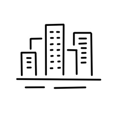 city buildings vector © Della