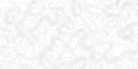 Fototapeta premium geographic grid vector isolate minimal topographic wave map lines. Ocean topographic line abstract sea map area space technology topo landscape map texture. 