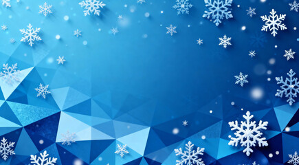 blue christmas background
