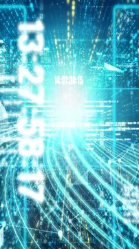 Software development, application programming code and tacit computer coding . Concept of smart digital transformation and technology disruption that changes global trends in new information era .