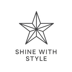 Obraz premium Classic Star Design Symbolizing Style and Elegance Shine with Style