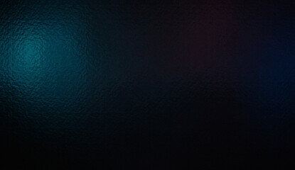 Frosted Glass Texture With Teal And Red Light Accents