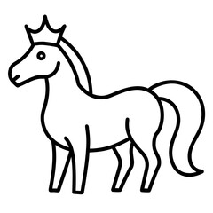 horse crown