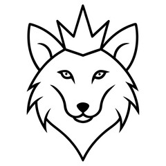 silver wolf crown