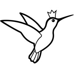 hummingbird crown