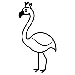 flamingo crown