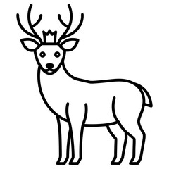 forest deer royal crown
