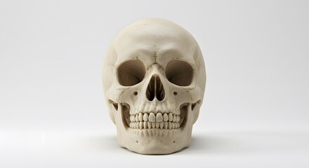 Obraz premium Human skull model