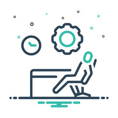 Mix icon for easygoing