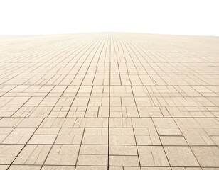 Tiled perspective vanishing into a dark horizon, stark contrast and geometric precision