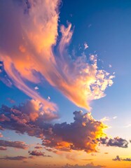 Dramatic sunset cloudscapes