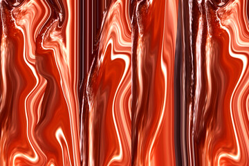 Abstract Red and brown white Marble Texture Background with Wavy Fluid Vertical Design for Modern Luxury Projects