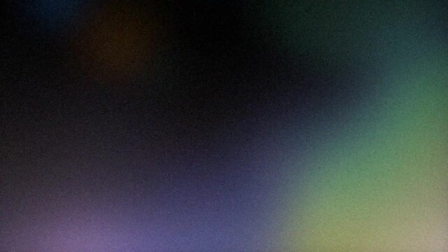 Abstract black blue dark green speckled grain background, bright color gradient shape, noise texture poster cover design