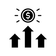 Competitive Advantage glyph icon