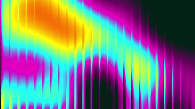 Orange cyan glow vibrant abstract wave motion gradient animation &mdash; background animation for modern websites and hero sections