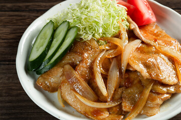 豚肉の生姜焼き