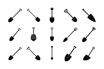 seamless pattern with black and white tools