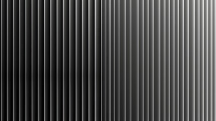 Minimal abstract black and gray wavy line pattern with smooth vertical texture and soft gradient lighting, symbolizing modern design, simplicity, rhythm, and elegant monochrome background aesthetics.