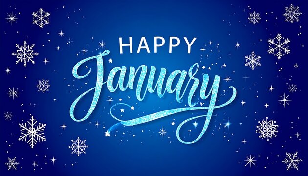 Festive January greeting