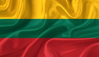Fototapeta premium flag of Lithuania