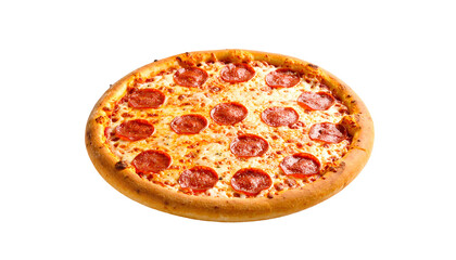 Delicious Pepperoni Pizza Ready to Eat.