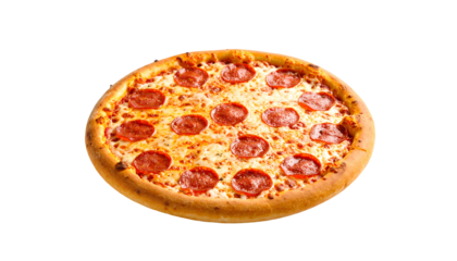 Delicious Pepperoni Pizza Ready to Eat.