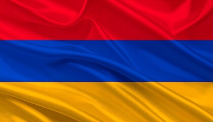 Naklejka premium flag of Armenia
