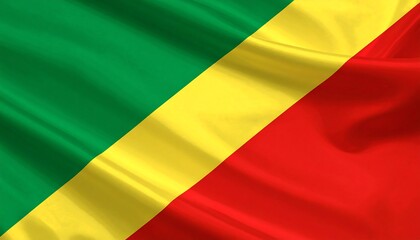 Obraz premium flag of Republic of the Congo