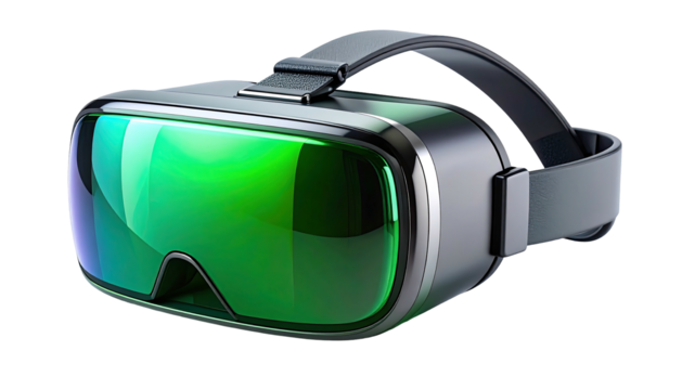 Modern Virtual Reality Headset for Immersive Gaming Experience.