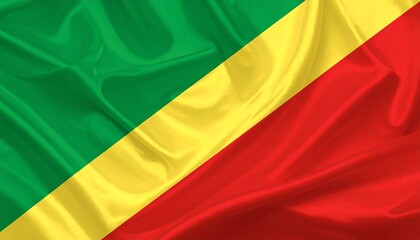 Obraz premium flag of Republic of the Congo
