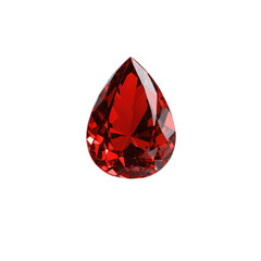 red ruby gemstone