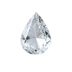 diamond on white background