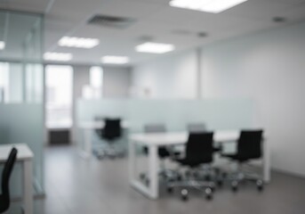 A softly blurred background of a contemporary office environment, ideal for overlaying text or design elements in digital media ,blurred ,virtual background ,corporate