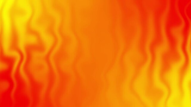 Abstract yellow and red wave motion 4k seamless looping backgorund