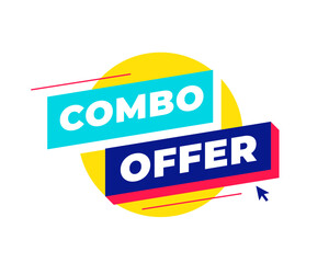 trendy combo sale offer promo background for web marketing