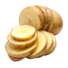 Potato isolated on transparent background