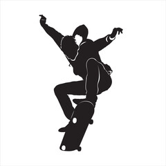 man playing skateboard