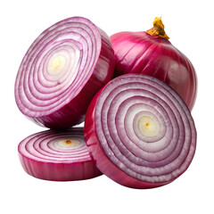 Onion isolated on transparent background