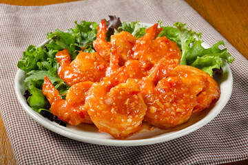 エビのチリソース煮