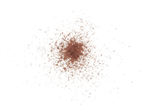 Abstract glowing nebula or starburst effect with orange hues against a dark background