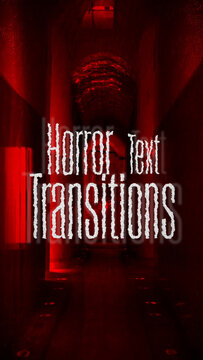 Horror Text Transition 01 Vertical