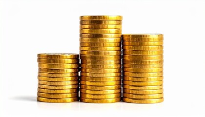 stack of golden coins